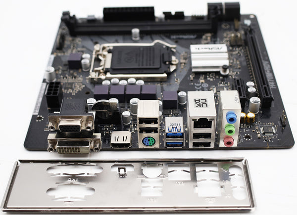 ASRock H470M-HDV Mainboard Intel 1200 MicroATX DDR4 HDMI VGA DVI-D