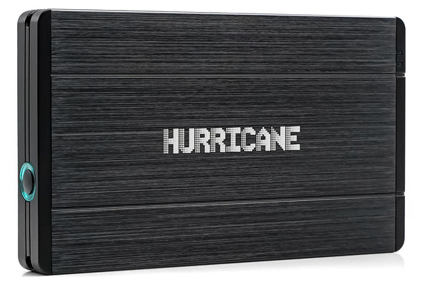 Hurricane 12.5mm GD25650 320GB 2.5" USB 3.0 Externe Aluminium Festplatte für Mac, PC, PS4, PS4 Pro, Xbox, Backups