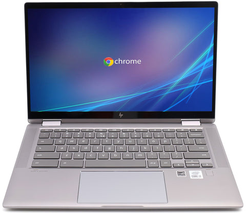 HP Chromebook x360 14" Notebook 4GB DDR4 RAM 64GB eMMC Core i3-10110U NL-Layout