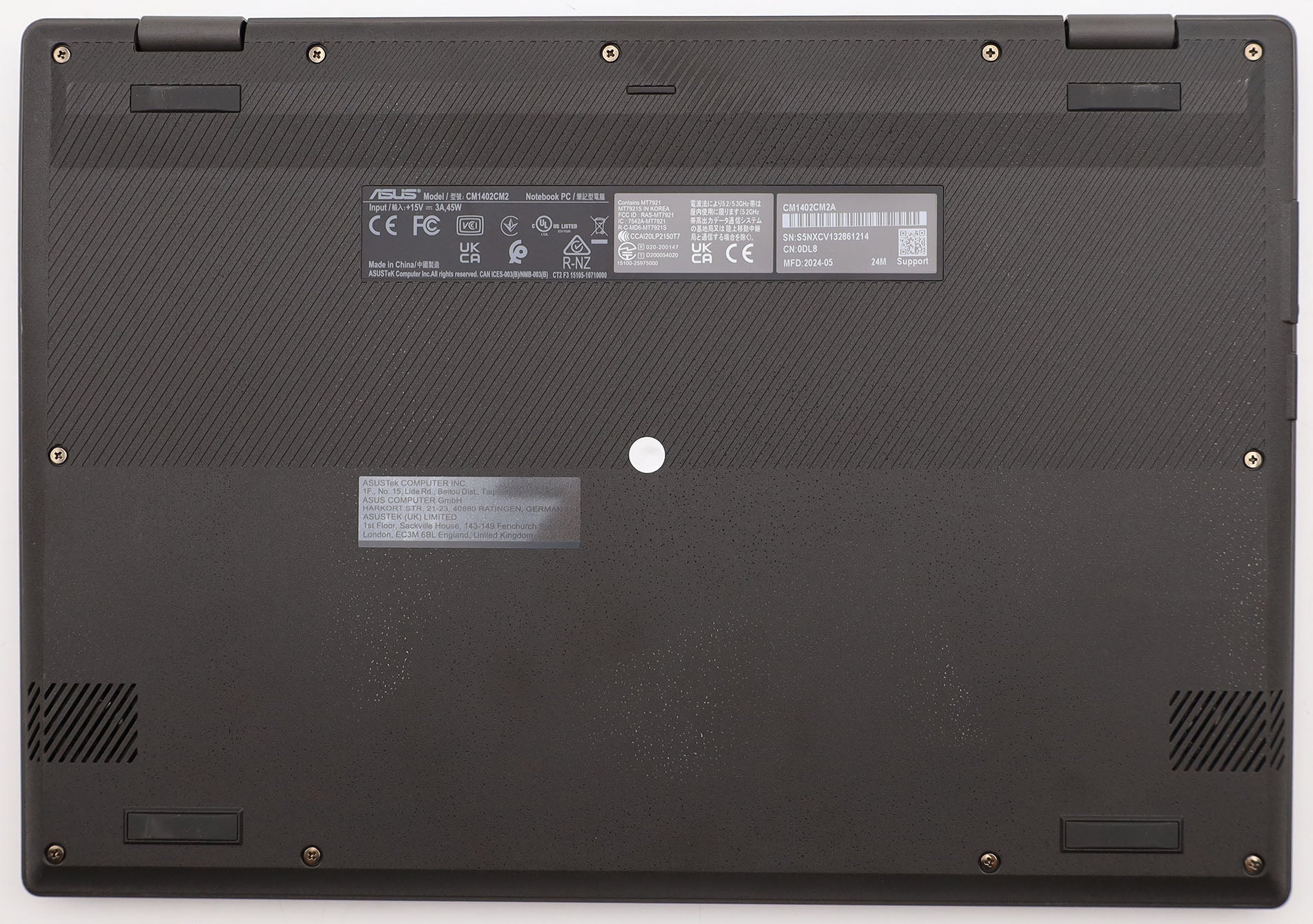 ASUS Chromebook CM1 CM1402CM2A 14″ FHD Chrome OS 4 GB-RAM 128 GB eMMC grau