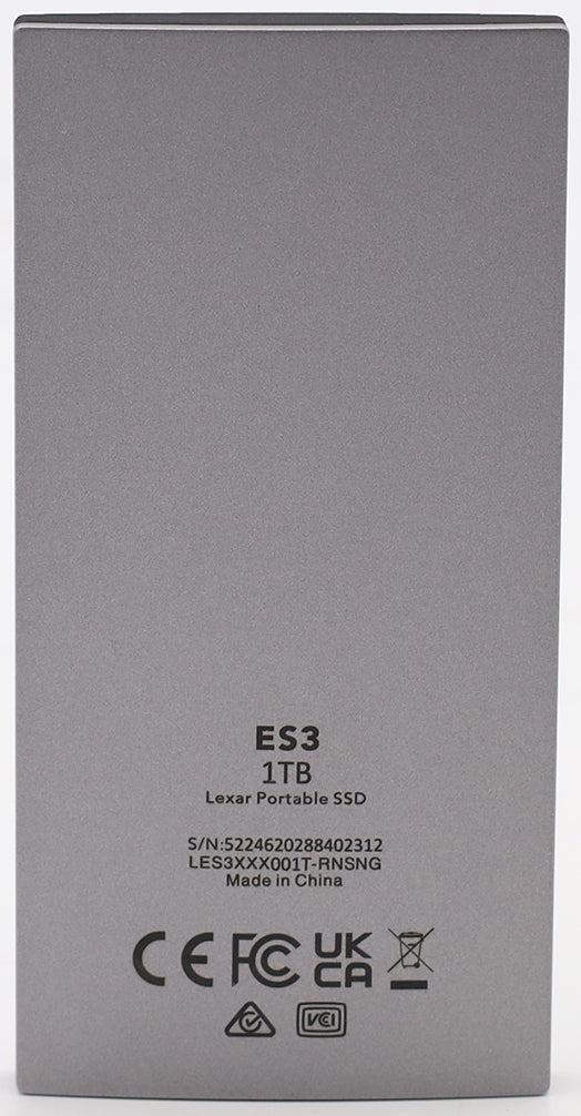 Lexar ES3 Externe SSD 1TB USB 3.2 Gen2 Portable SSD bis zu 1050 MB/s Lesen