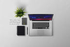 MD25C3 space gray Hurricane 500GB 2.5 Zoll Externe tragbare Festplatte USB Type C External HDD Mobile Speicherplatte für Fotos smart TV PC Laptop Computer ps4 ps5 Xbox kompatibel mit Windows Mac OS Linux