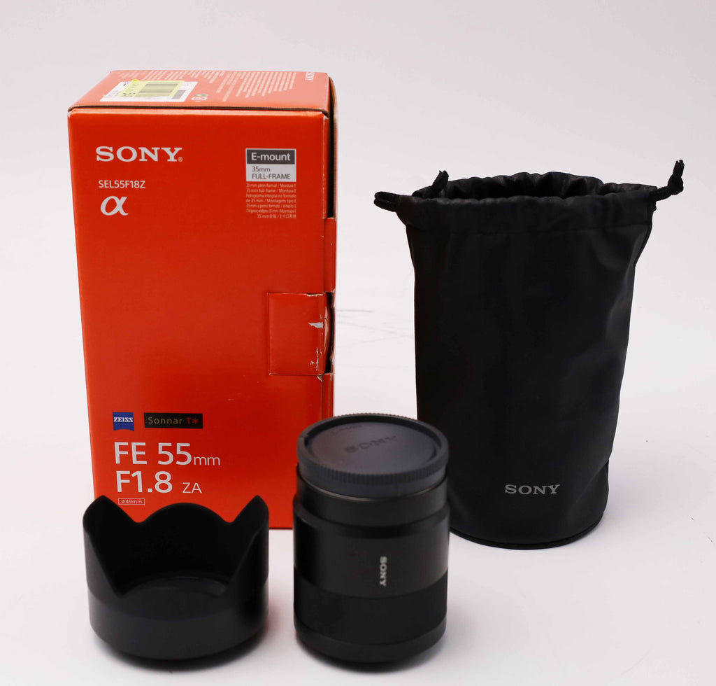 Sony SEL55F18Z Sonnar T FE 55 mm F1,8 ZA Standardobjektiv mit Festbrennweite Tag Nacht