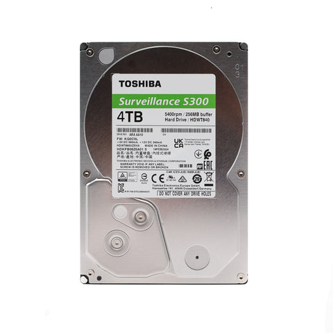 Toshiba S300 Surveillance 4TB interne Festplatte 3.5" SATA 6Gb/s HDWT840UZSVA