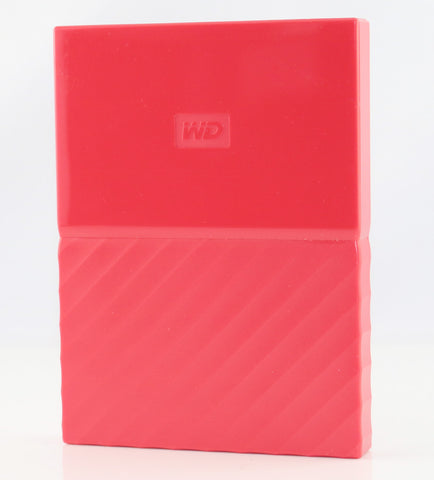 WD My Passport Mobile WDBYNN0010BRD-WESN 1TB  Externe Festplatte (6,4 cm (2,5 Zoll), mit Kennwortschutz, Standard Oberfläche) Rot