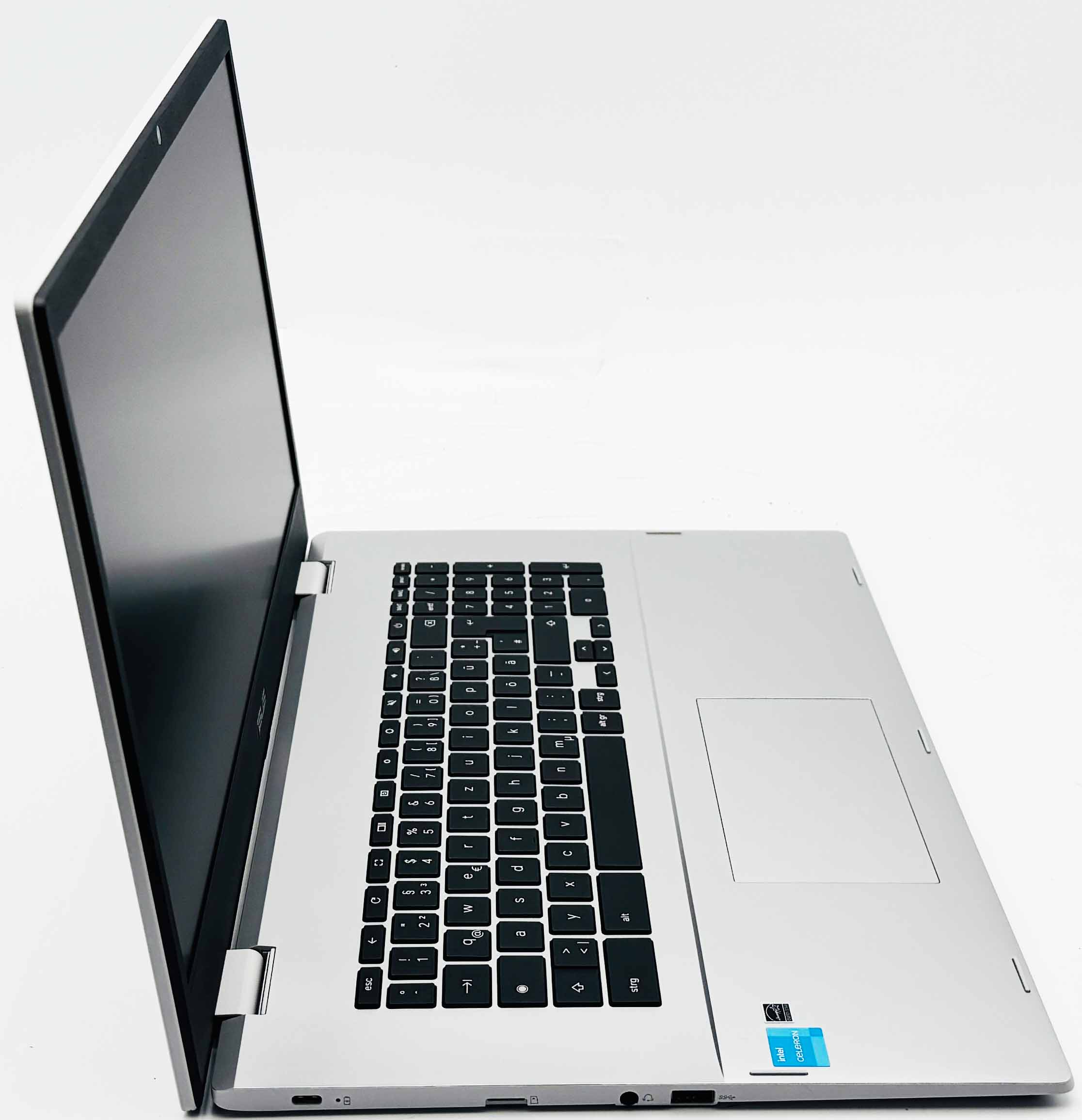 ASUS Chromebook CX17 Entry Laptop 17,3" HD+ matt Celeron 4GB RAM 64GB SSD