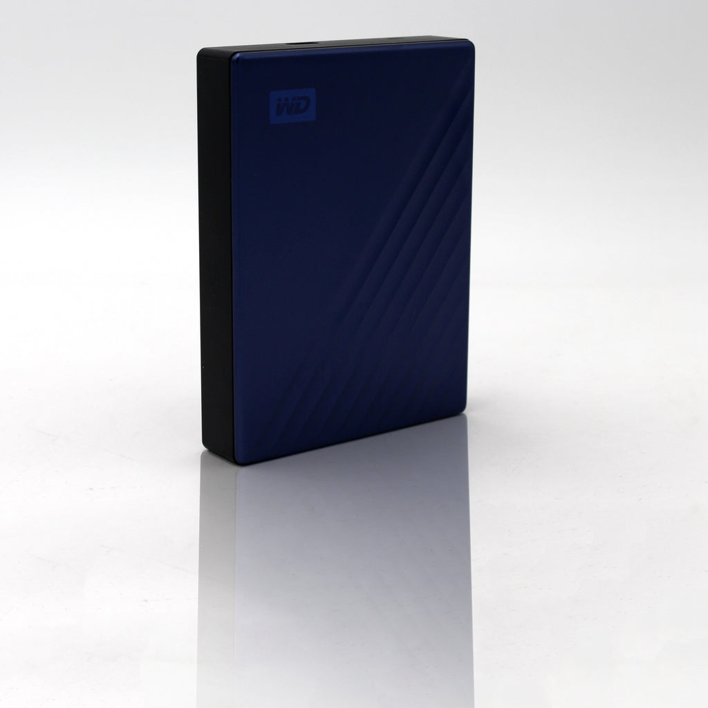 WD my Passport Ultra Externe Fesptlatte 5 TB Externe Festplatte USB-C Blau WDBFTM0050BBL-WESN