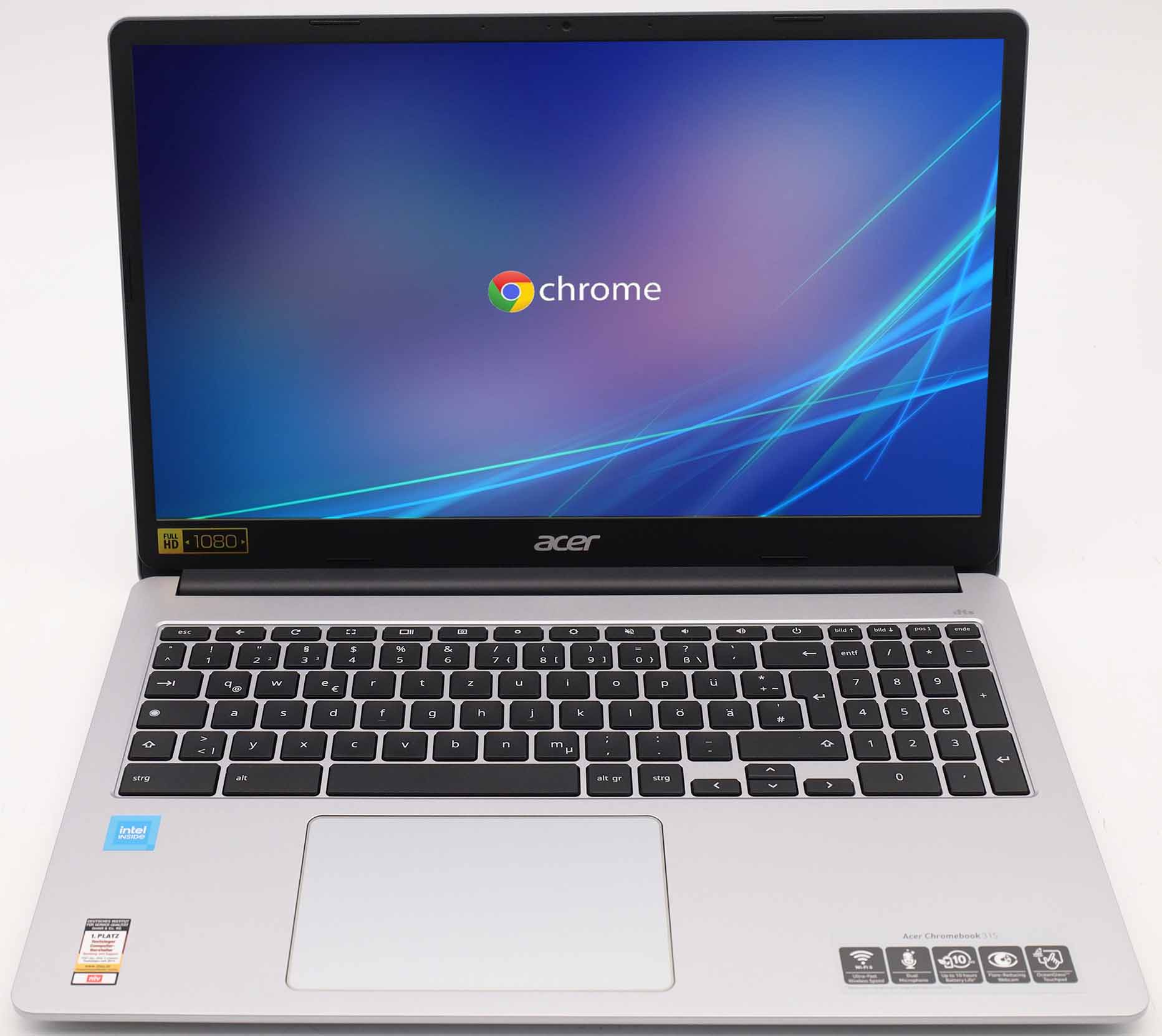 Acer Chromebook 315 CB315-4H-C6V3 15,6″ FHD 8 GB RAM 128 GB eMMC Celeron N4500