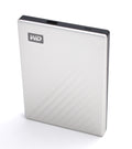 WD MY Passport Ultra externe Festplatte 4 TB (mobiler Speicher, Metallgehäuse, WD Discovery Software, automatische Backups, Passwortschutz) Silber
