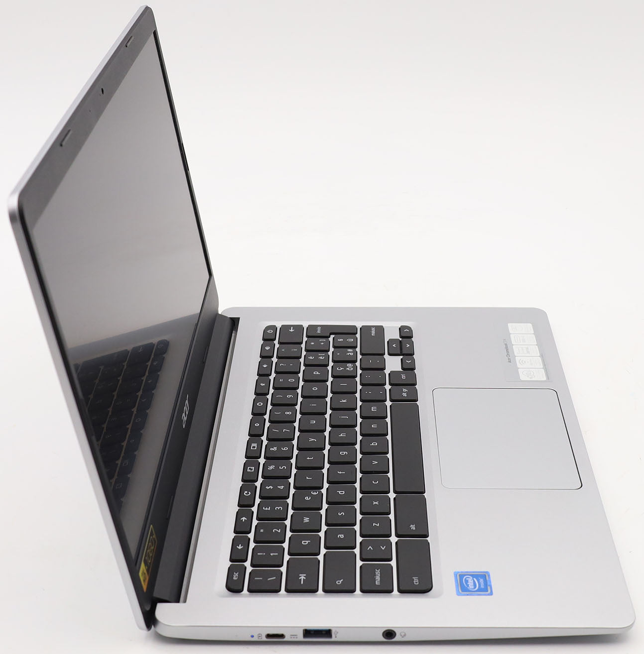 Acer Chromebook 14 CB314-1H-C0U7 silber Celeron N4020 4GB RAM 64GB Flash QWERTY