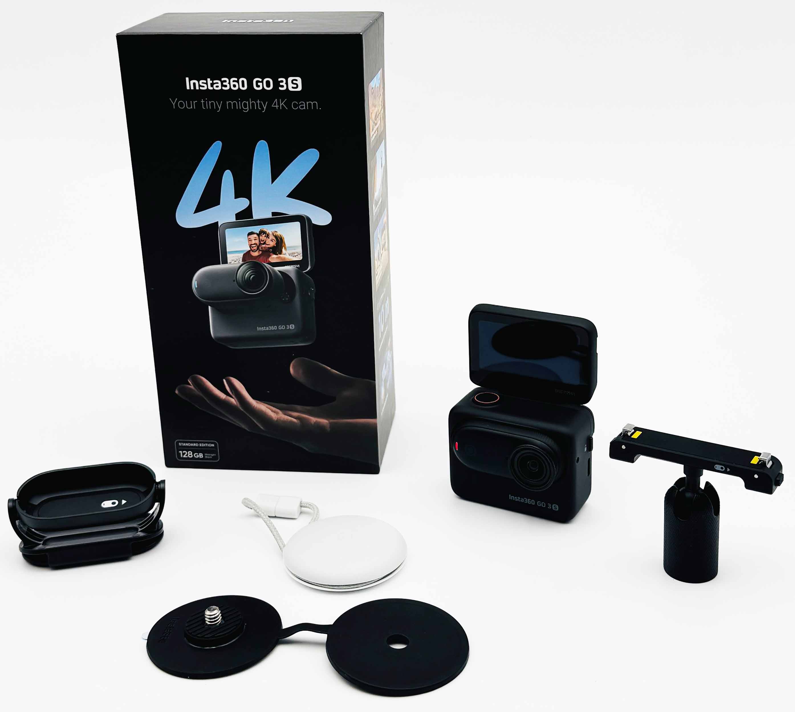 Insta360 GO 3S 4K Cam Actionkamera WiFi5 Li-Ionen-Akku USB-C