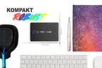 MD25C3 schwarz Hurricane 750GB 2.5 Zoll Externe tragbare Festplatte USB Type C External HDD Mobile Speicherplatte für Fotos smart TV PC Laptop Computer ps4 ps5 Xbox kompatibel mit Windows Mac OS Linux