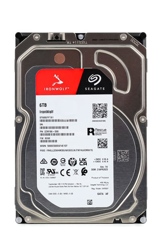 Seagate IronWolf Pro 6 TB NAS interne Festplatte 3.5" 7200U/Min 256MB ST6000NT00