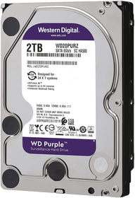WD Purple 2TB 3,5" Festplatte Intellipower SATA III 64MB Cache WD20PURZ