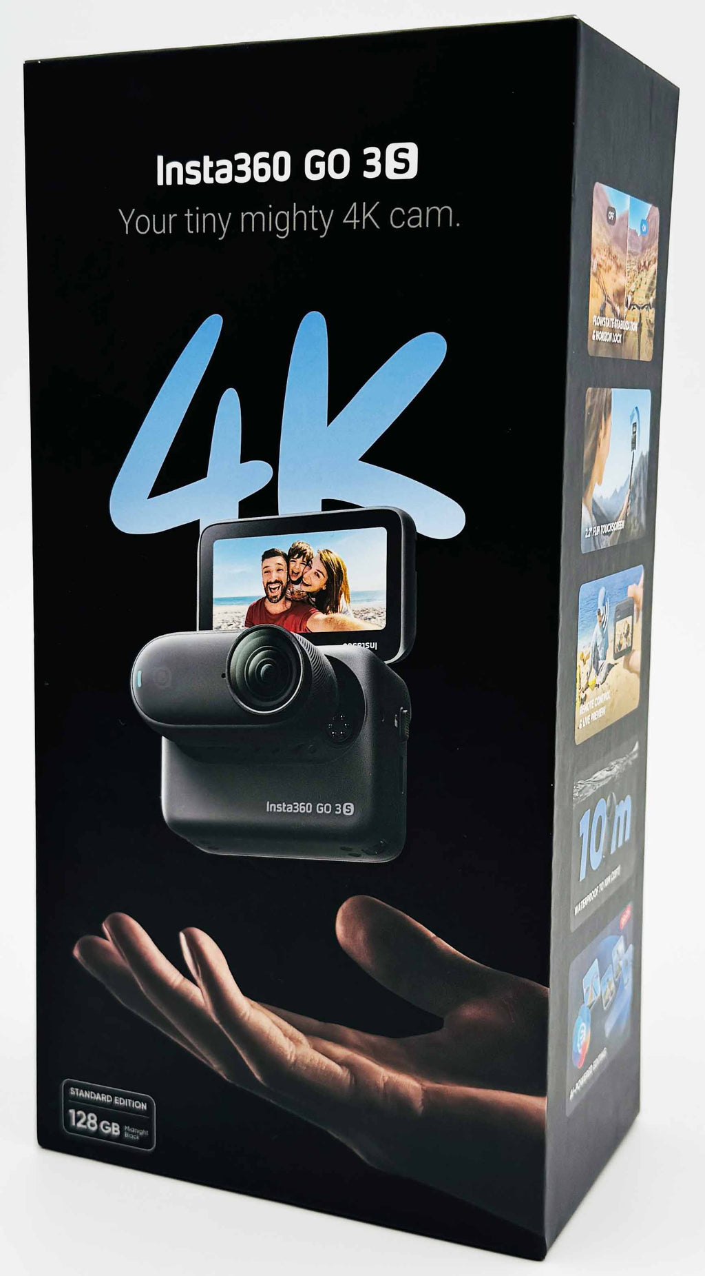Insta360 GO 3S 4K Cam Actionkamera WiFi5 Li-Ionen-Akku USB-C