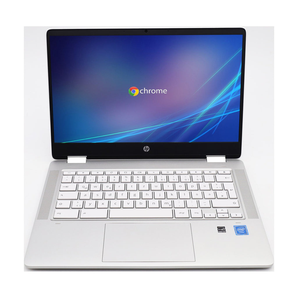 HP Chromebook x360 14" HD Touchdisplay Intel Celeron N4020 4GB DDR4 64GB eMMC