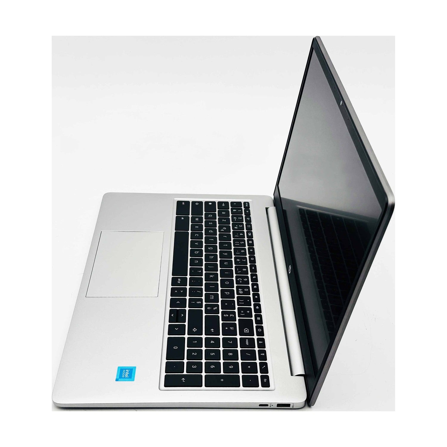 HP Chromebook Laptop 15,6 Zoll FHD Intel Celeron N4500 4GB RAM 64GB RAM AZERTY