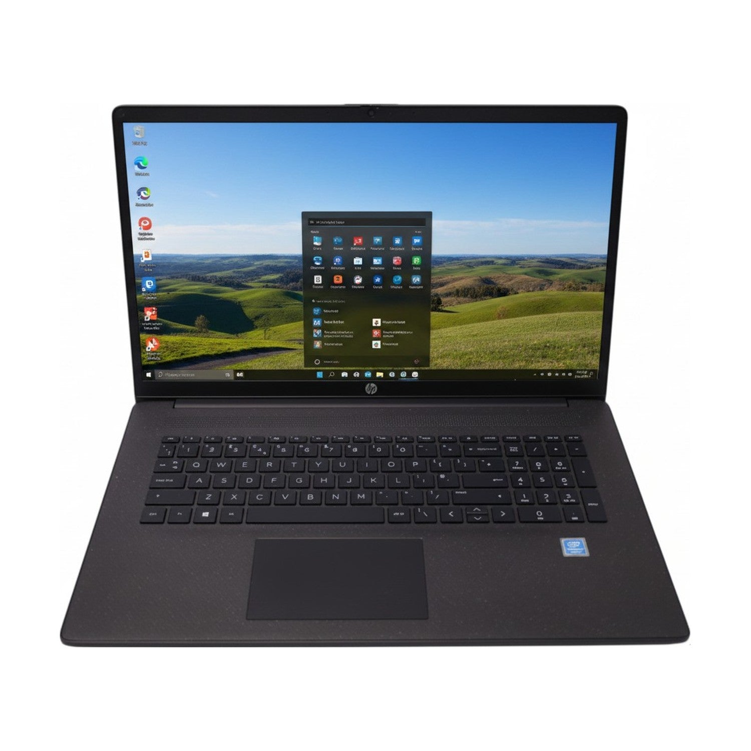 HP 17" Laptop Intel Pentium Silver CPU 4GB RAM 128GB SSD Intel UHD Grafik UK Lay