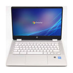 HP Chromebook x360 14a-ca0220ng Ceramic White Celeron N4120 4GB RAM 64GB eMMC DE