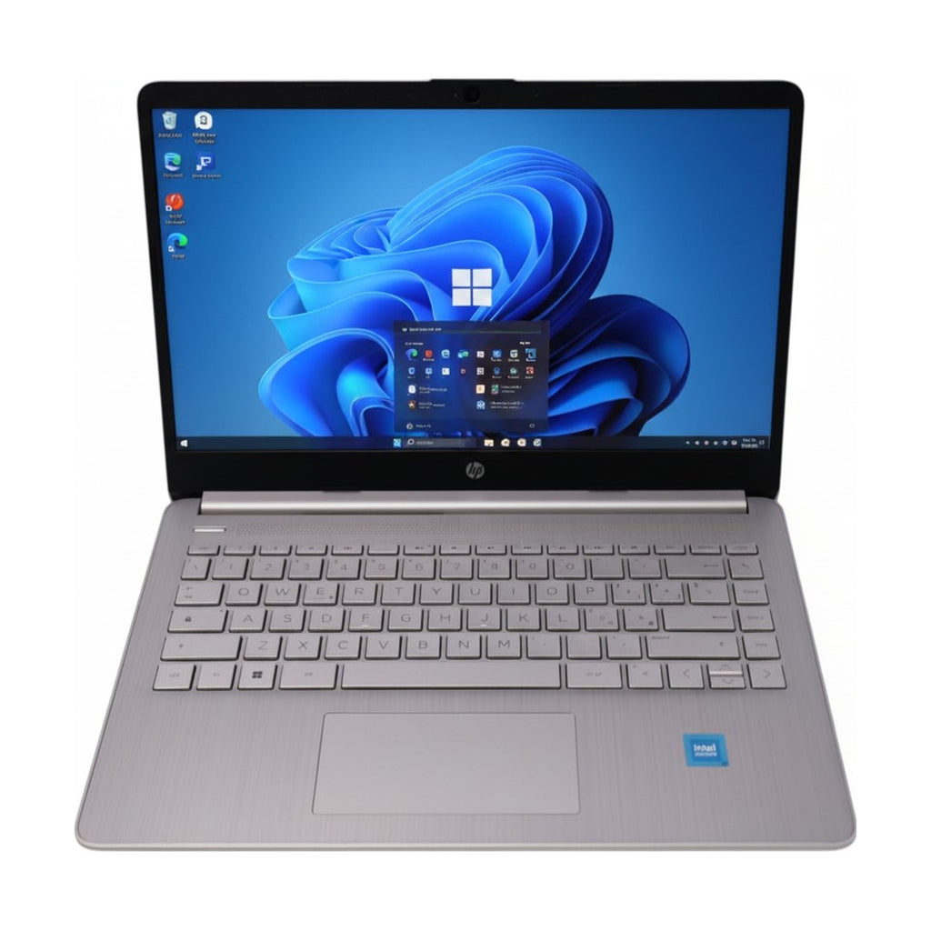 HP Laptop 14 Zoll Intel Celeron N4500 CPU 4GB RAM DDR4 128GB SSD Intel ITA