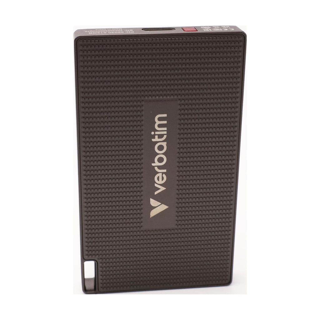 Verbatim Metal Mini Portable SSD 512 GB 2000 MB/s Lesen und 1750 MB/s schreiben