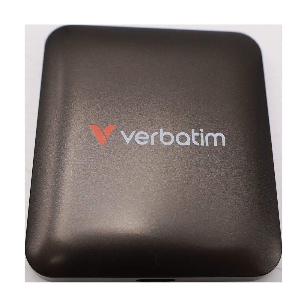 Verbatim Snapback SSD 512GB Magsafe Externe SSD Unterstützt Apple ProRes 4K