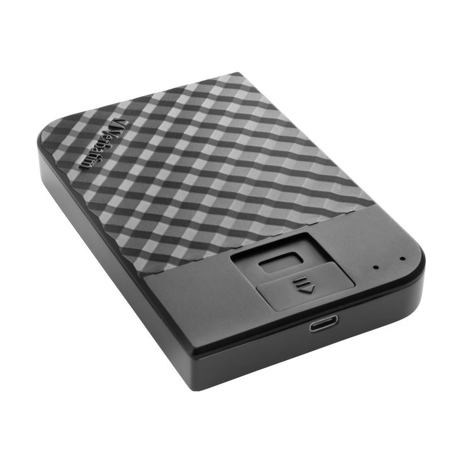 Verbatim 53651 Fingerprint Secure Tragbare externe  Festplatte  2 TB  2,5", USB-C  schwarz