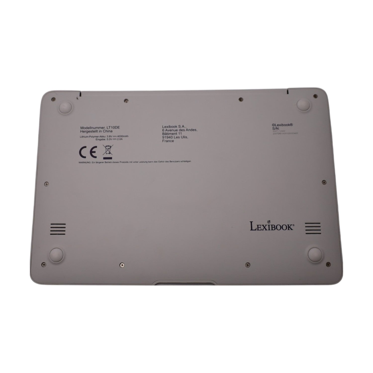 Lexibook LAPTAB 10 Laptop mit Touchscreen LT10DE Atom Z3735 128GB SSD 4GB RAM