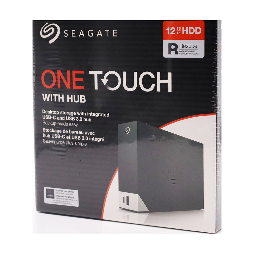 Seagate One Touch HUB 12 TB externe Festplatte (3.5 Zoll, HDD STLC12000400)