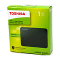 Toshiba HDTB410EK3AA Canvio Basics Tragbare Externe Festplatte USB 3.0, 1TB schwarz
