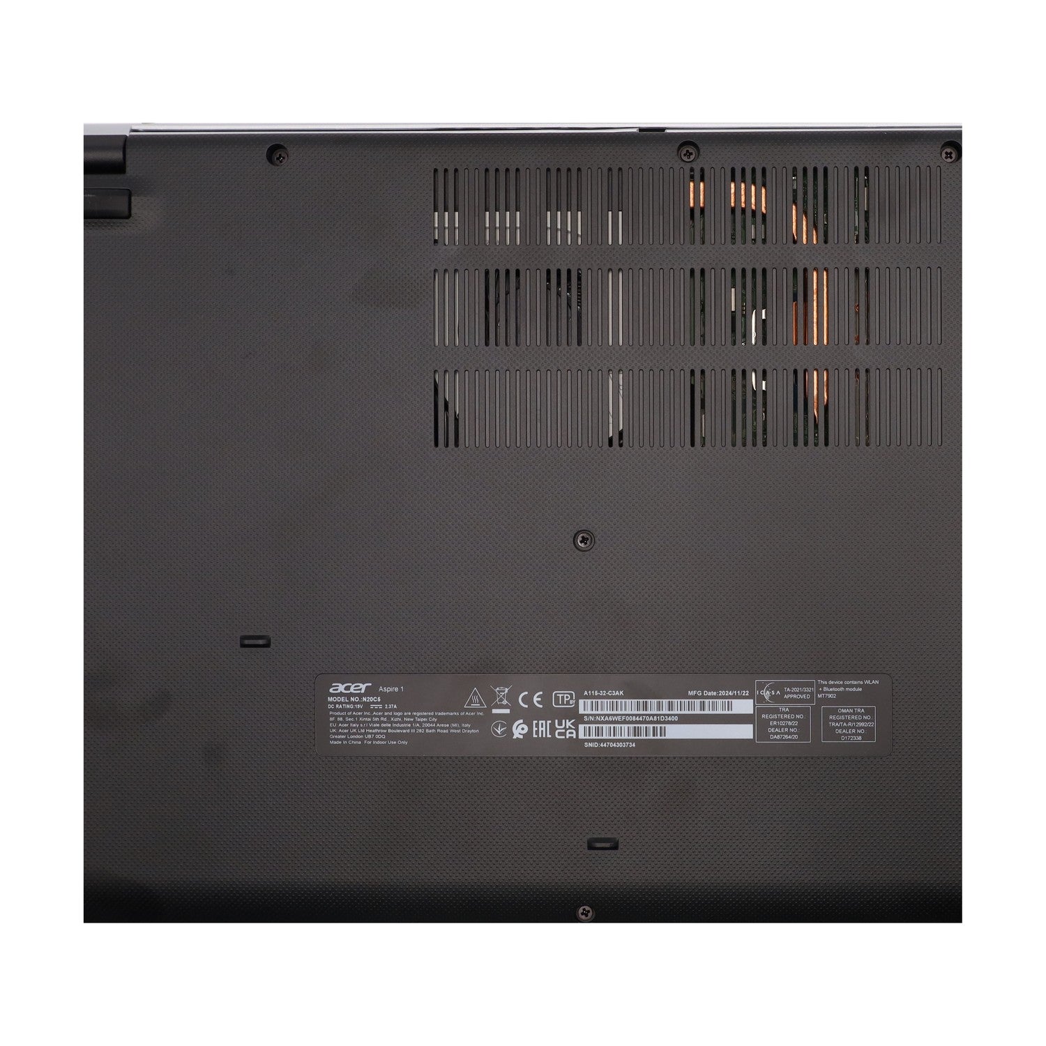 Acer Aspire 1 A115-32-C3AK Notebook 15.6" FHD Intel Celeron N4500 FR-Layout