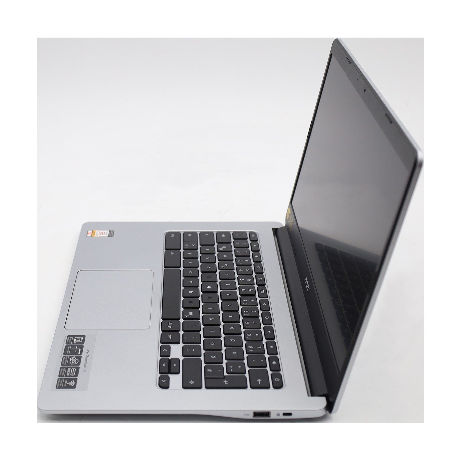 Acer Chromebook 14" Zoll Notebook silber MT8183 CPU 4GB RAM 64GB Flash DE