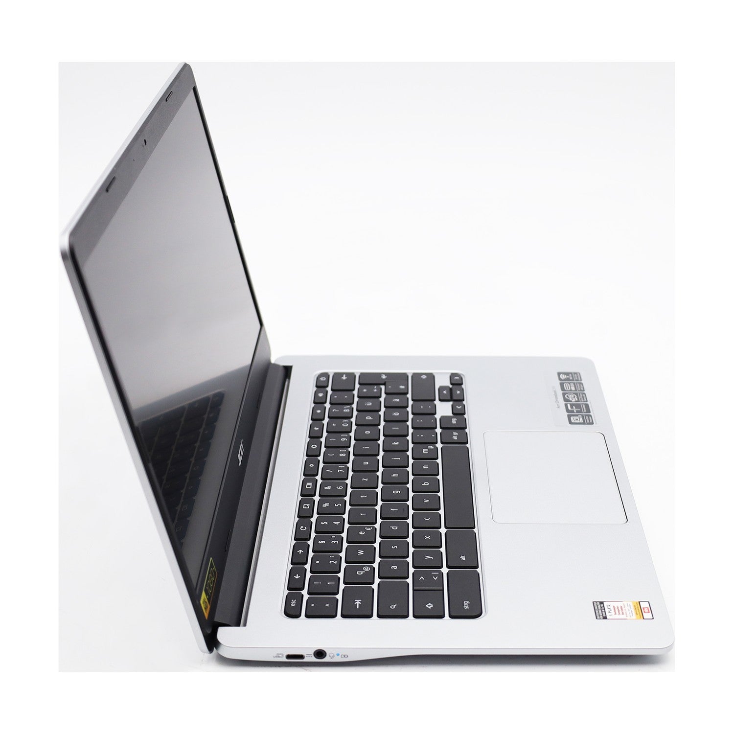 Acer Chromebook 14" Zoll Notebook silber MT8183 CPU 4GB RAM 64GB Flash DE