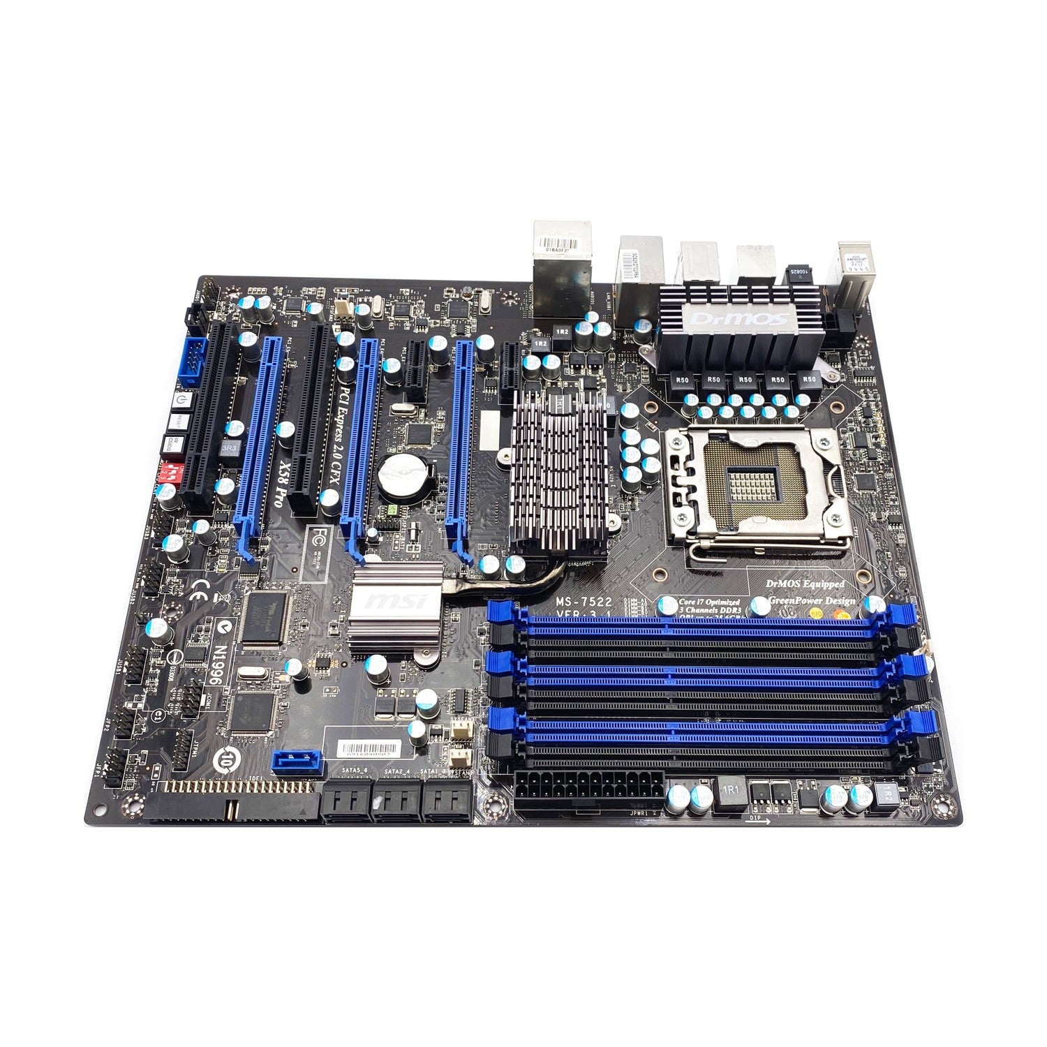 MSI X58 Pro-E Mainboard Intel LGA 1366 eSATA FireWire DDR3 Motherboard bulk