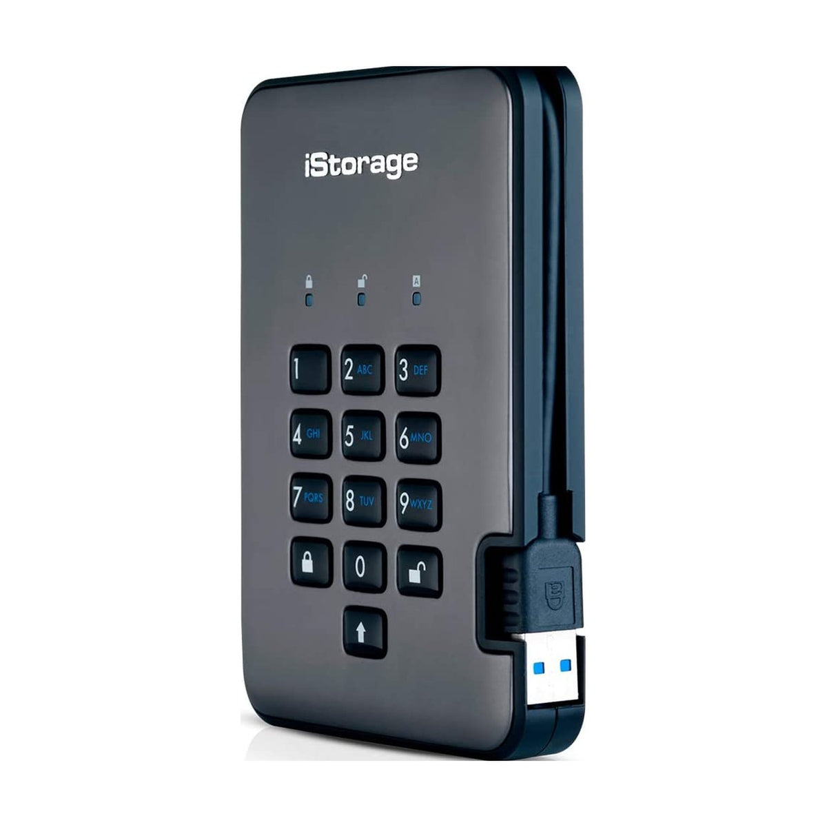 iStorage IS-DAP2-256-3000-C-G 3TB USB 3.1 Tragbare Festplatte