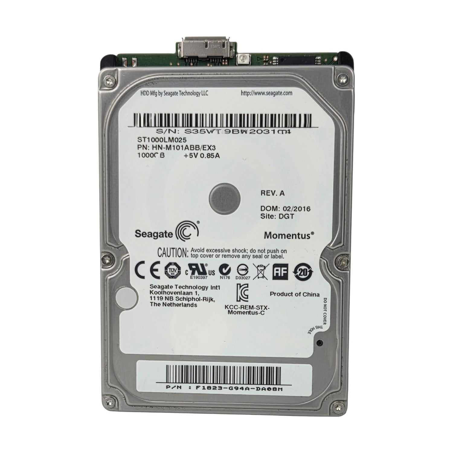 Samsung 2,5" Festplatte 1TB USB 3.0 5400U/min 8MB Cache HN-M101ABB
