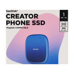 SanDisk Creator Phone SSD 1TB kompatibel mit MagSafe für Ihr USB-C Smartphone