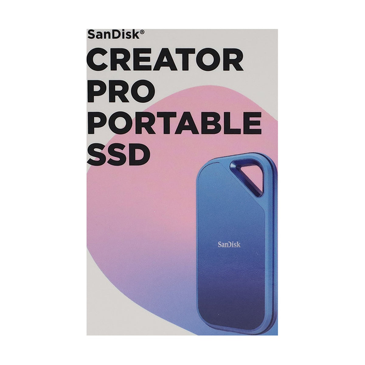 SanDisk Creator Pro Portable SSD 1 TB Für Content Creator robuste Bauweise