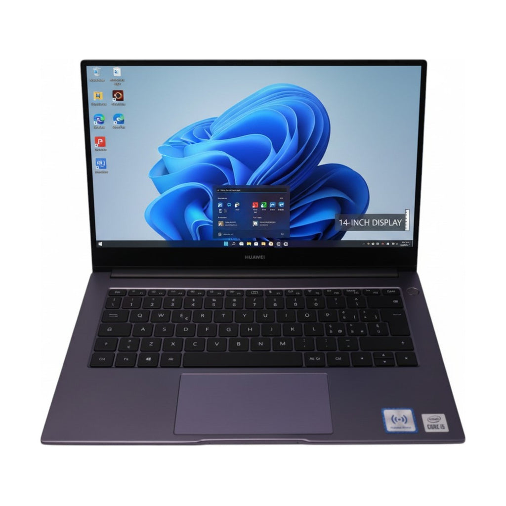 HUAWEI MateBook D 14 Laptop Full Intel Core i5-10210U 8GB RAM 256GB SSD QWERTY