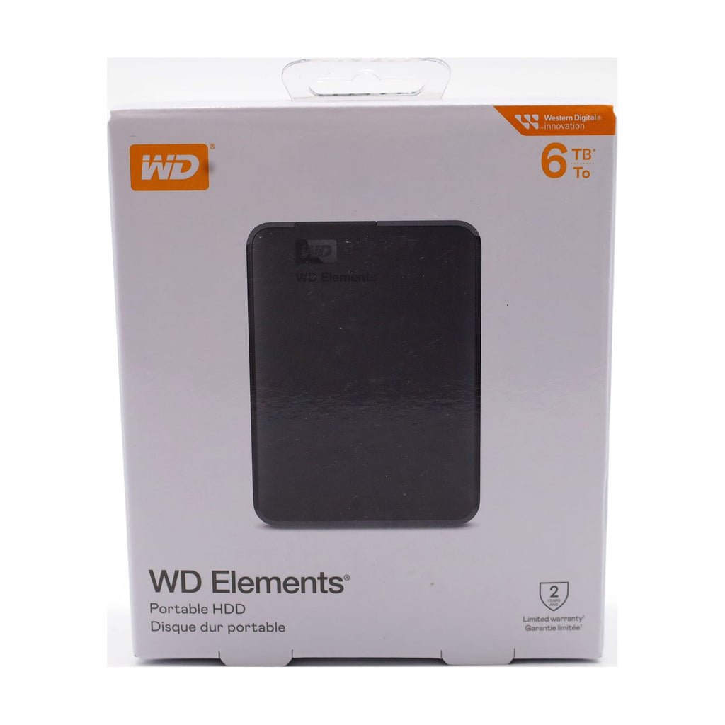 WD Elements Portable externe Festplatte 6 TB mobiler Speicher USB 3.0 2,5"