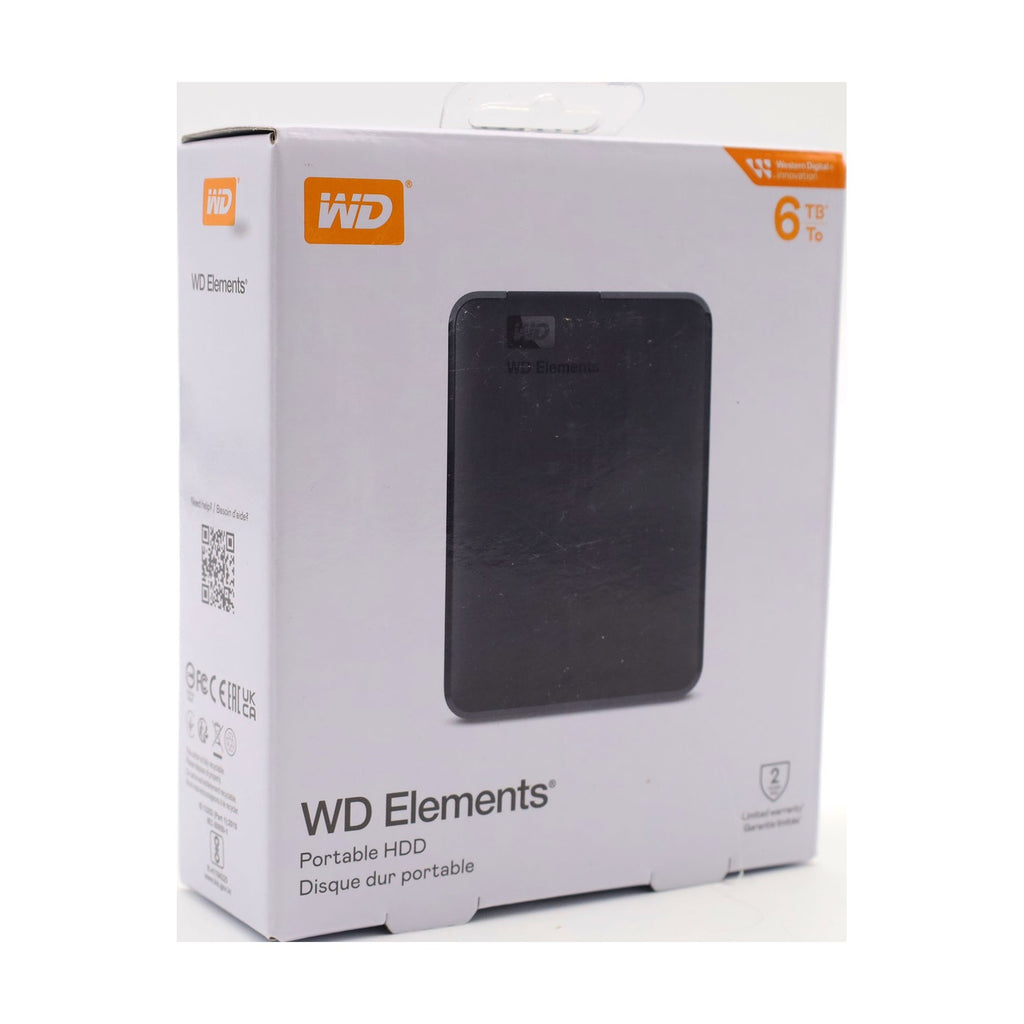 WD Elements Portable externe Festplatte 6 TB mobiler Speicher USB 3.0 2,5"