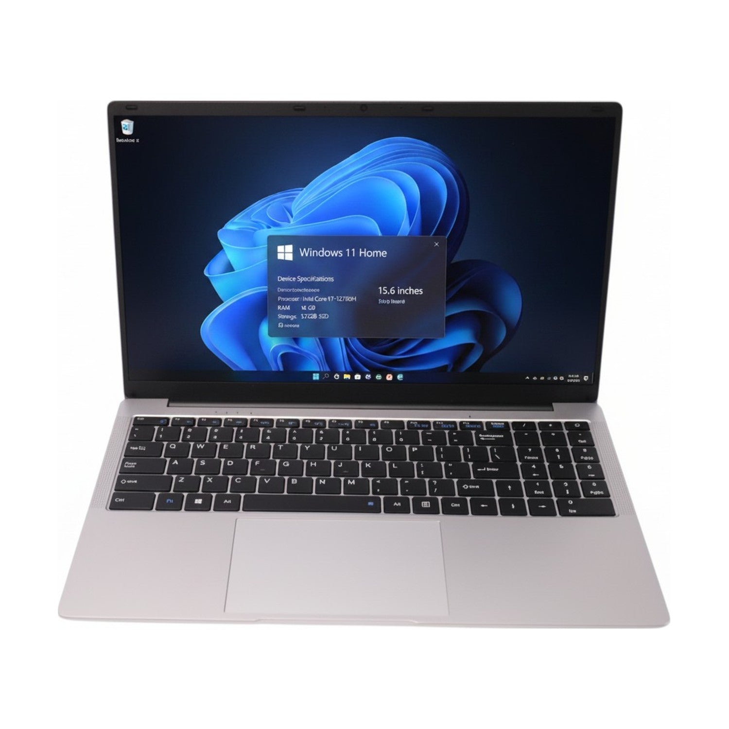 NIZIHI Laptop 15,6 Zoll Celeron N4000 Laptop 8GB RAM 256GB SSD Full HD Dipslay