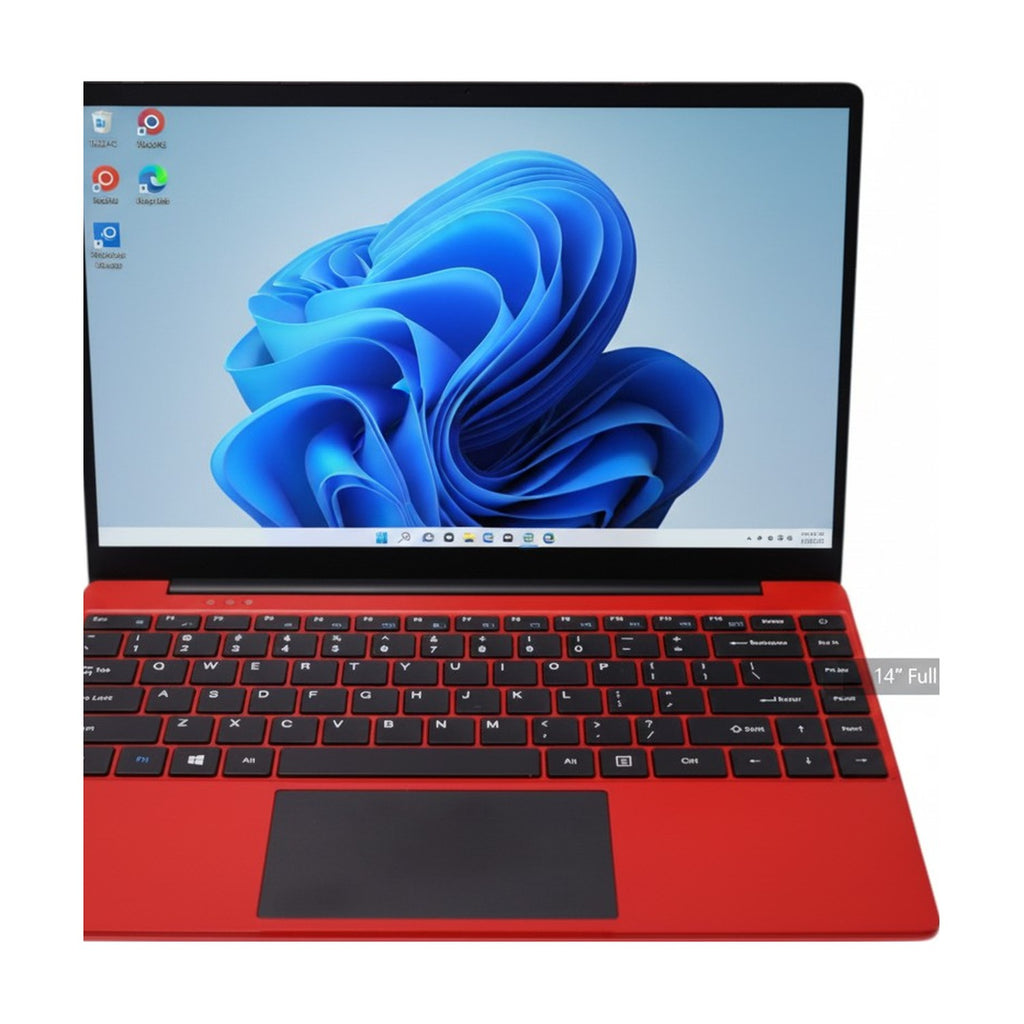 WOZIFAN 14 Inch Laptop 128GB SSD Extendable 1TB Win 6GB RAM Notebook