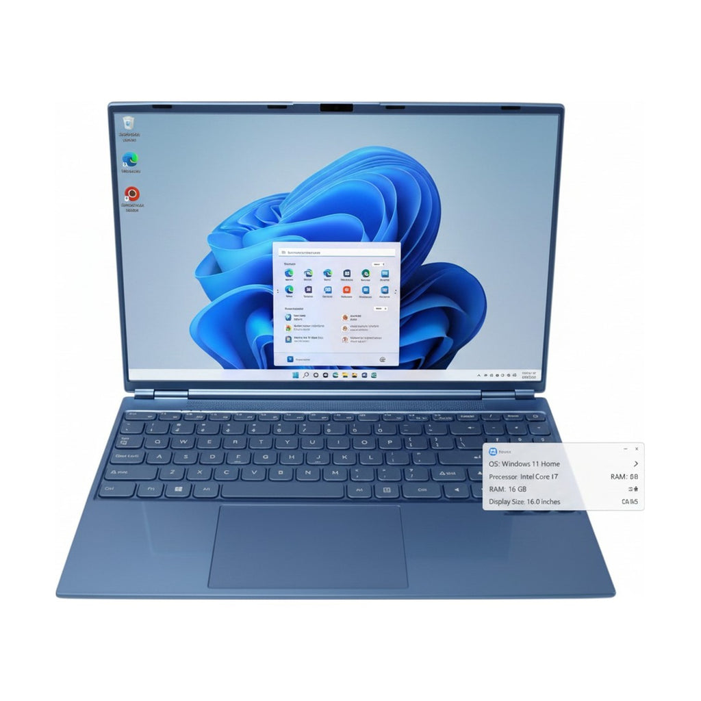 NOTODD 16 Zoll Notebook Win11 Laptop 12GB RAM 512GB 1TB SSD