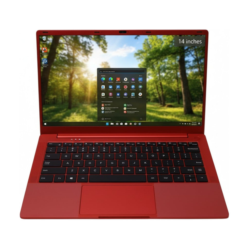 Ruzava Laptop 14 Zoll FHD IPS Display Win11 Celeron N5095 8GB RAM 256GB SSD