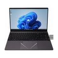 PINSTONE 15,6 Zoll Laptop mit 16 GB RAM und 512 GB SSD Celeron N5095 CPU FHD FR