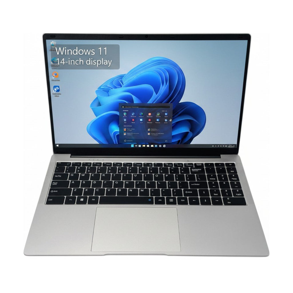 NOTODD Notebook Celeron N4000 Laptop 14 Zoll 8GB RAM 256GB SSD Win11Pro