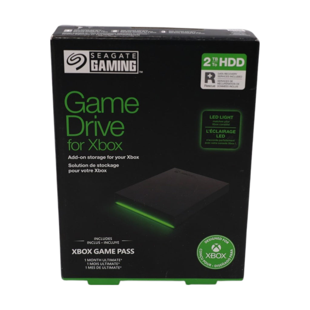 Seagate Game Drive Xbox 2TB Tragbare Externe Festplatte 2.5 Zoll USB 3.0 Xbox