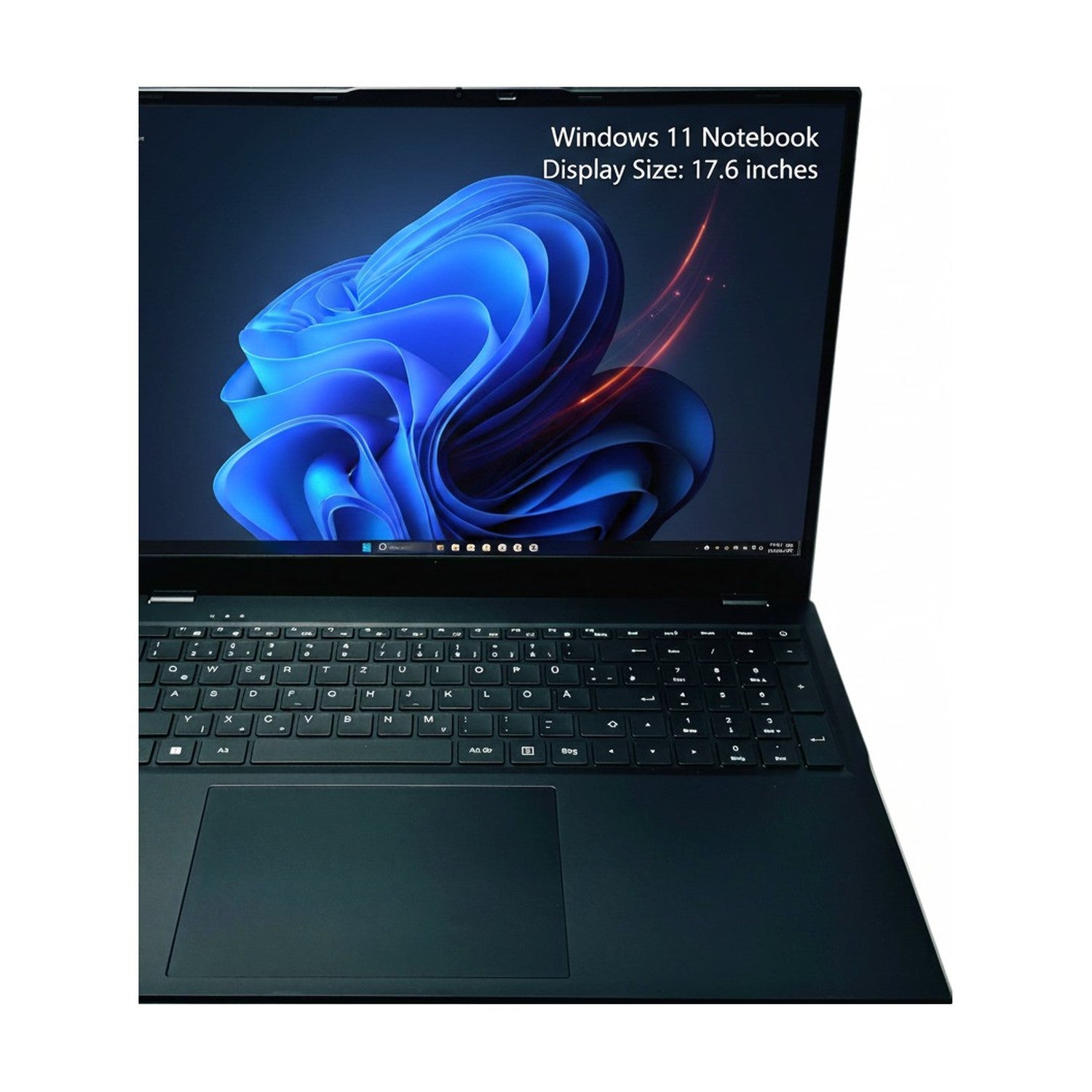 jumper Laptop 17,6 Zoll 100% sRGB FHD Display 16GB RAM 512GB SSD 128GB eMMC N95