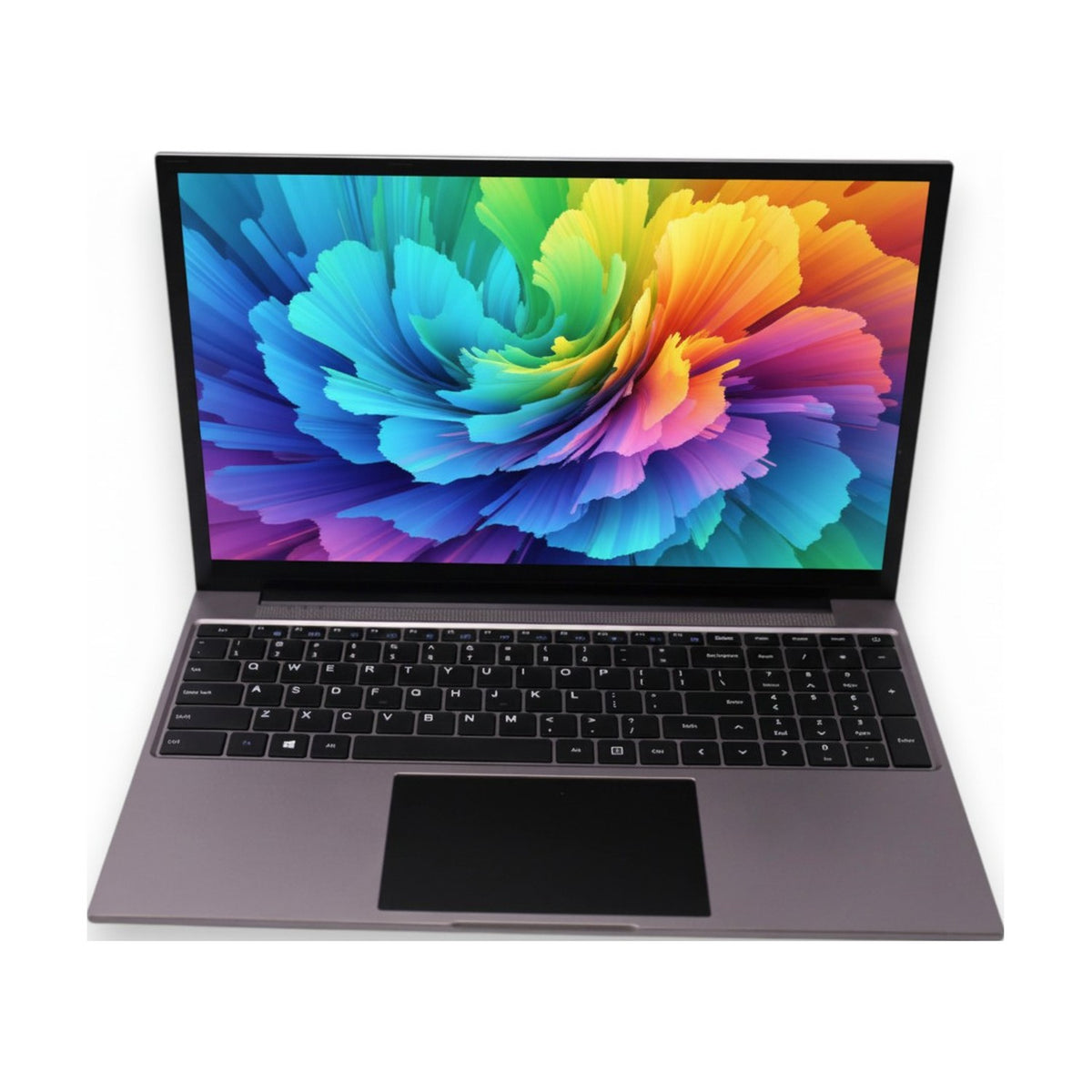 Jumper 16" Laptop Celeron Quad Core 4GB 128GB SSD IPS Notebook QWERTY